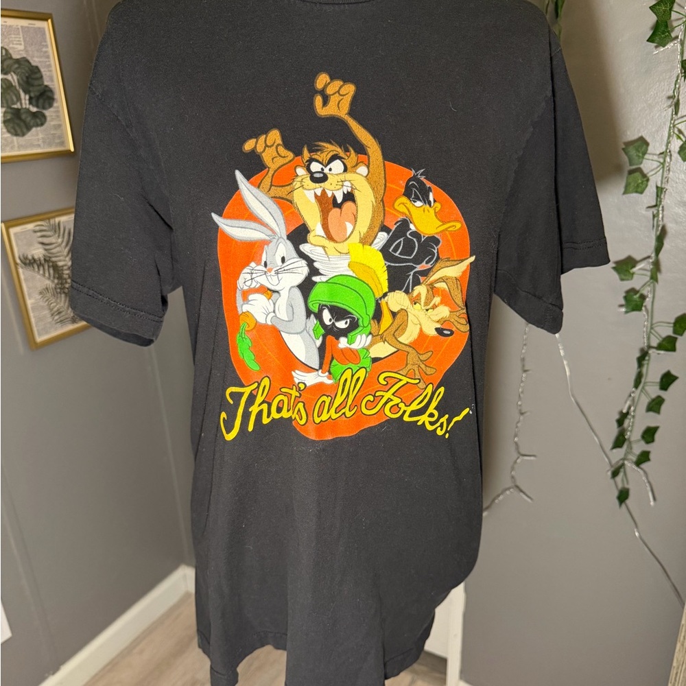 Looney Tunes‎ Black Graphic Tee